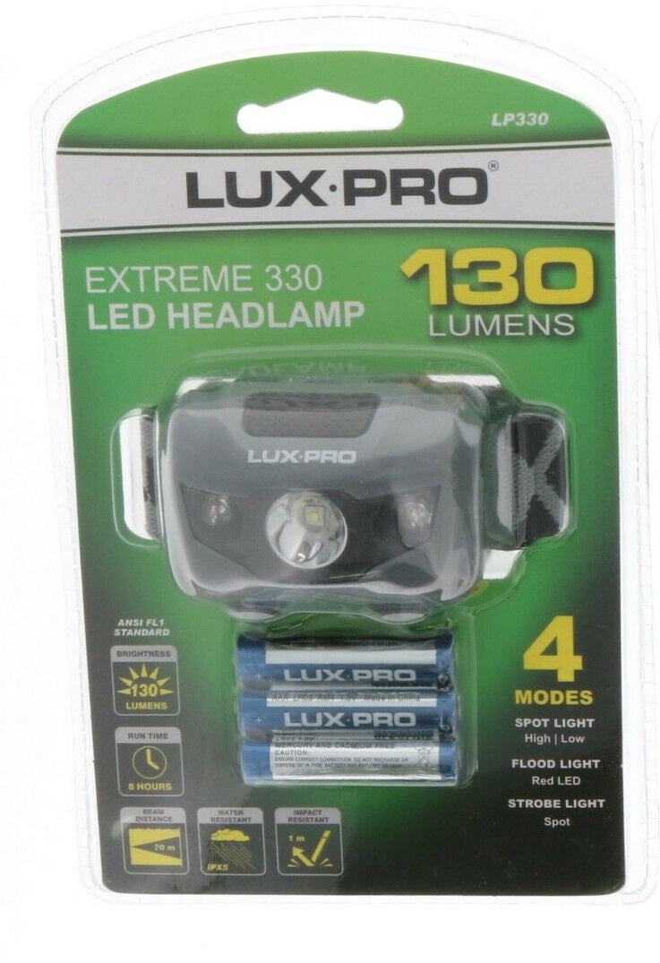 LuxPro LED 330 Lumens Flashlight 