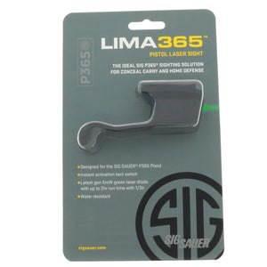 Sig Sauer Lima365 Green Laser Grip Pistol Mod for P365 Black ~ #SOL36502