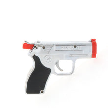 Load image into Gallery viewer, Click It Pistol Torch Lighter With Laser Silver ~ #65-9072