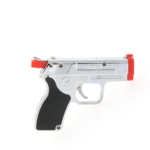 Click It Pistol Torch Lighter With Laser Silver ~ #65-9072