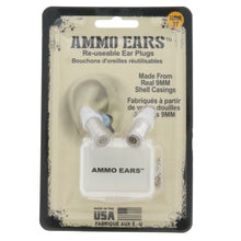 Load image into Gallery viewer, Ammo Ear Reusable Ear Plugs 9mm Casing ~ #LSEP-9BP