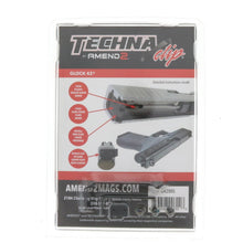 Load image into Gallery viewer, Techna Clips for Glock 42 Retention Belt Clip Ambidextrous Steel Black ~ #G42BRL