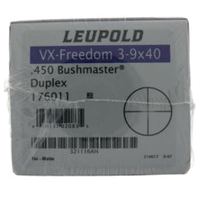 Load image into Gallery viewer, Leupold VS-Freedom 3-9x40 .450 Bushmaster Duplex ~ #176011