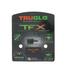 Load image into Gallery viewer, TruGlo TFX Tritium Fiber-Optic Xtreme Handgun Sight Walther P99, PPQ ~ #TG13WA1A