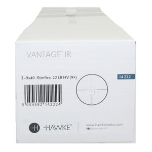 Hawke Vantage IR 3-9x40 Rimfire .22 LR HV (9x) ~ #14222