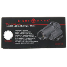 Load image into Gallery viewer, Sightmark Wolverine Series 1x28 FSR LQS Red Dot Sight ~ #SM26020-LQD