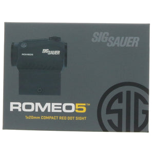 Sig Sauer Romeo5 2 MOA Red Dot Sight 1x20 ~ #SOR52001