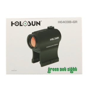 Holosun Green Dot Sight 2 MOA Dot ~ #HE403B-GR
