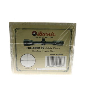 Burris Fullfield IV 6-24x50mm Matte Black ~ #200496