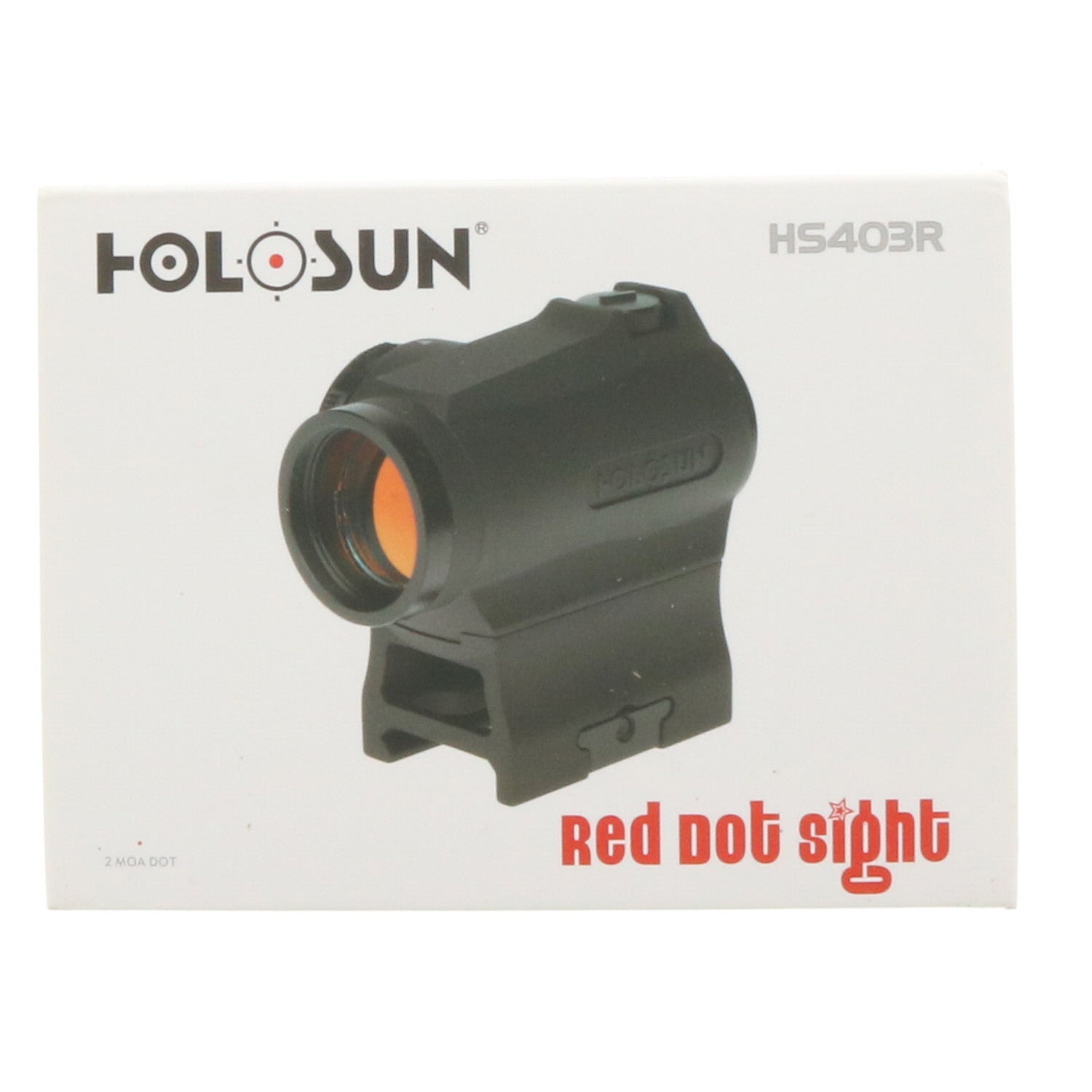 Holosun 2 MOA Red Dot Sight ~ HS403R – opticsoverstock