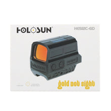 Load image into Gallery viewer, Holosun Gold Dot Sight 2 MOA Dot &amp; 65 MOA Circle ~ #HE5I2C-GD
