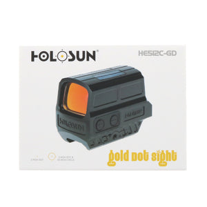 Holosun Gold Dot Sight 2 MOA Dot & 65 MOA Circle ~ #HE5I2C-GD