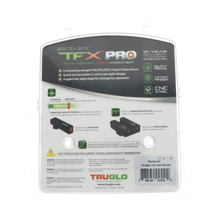 TruGlo TFX Pro Fiber-Optic Xtreme Handgun Sight ~ #TG13SJ1PC