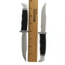 Load image into Gallery viewer, Buck Knives 102 Woodsman Phenolic Fixed Blade Knife W/Sheath 102BKS-B ~ 2-Pack