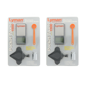 2 Lyman Pocket Touch 1500 Electronic Reloading Scale 7750725 ~ New