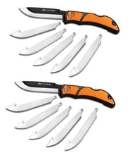 Load image into Gallery viewer, Outdoor Edge 3.5&quot; Razorlite EDC (Orange) Knife ~ RLB-30 ~ 2-Pack