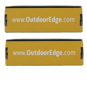 Outdoor Edge 3.5" Razorlite EDC (Orange) Knife ~ RLB-30 ~ 2-Pack