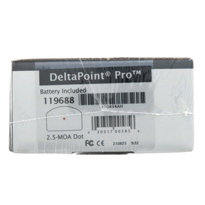 Leupold Delta Point Pro 2.5 MOA Reflex Dot Sight ~ #119688