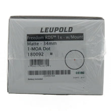 Load image into Gallery viewer, Leupold Freedom RDS 1x34mm 1-MOA Dot Sight ~ #180092