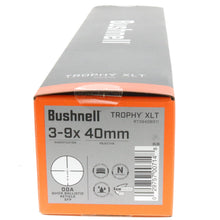 Load image into Gallery viewer, Bushnell Trophy XLT 3-9x40mm Rifle Scope ~ #RT3940BS11