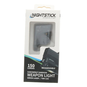 Nightstick Subcompact Handgun Weapon Light Green Laser ~ #TSM-11G