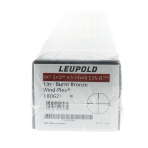 Leupold VX-3HD 4.5-14x 40mm CDS-ZL Wind-Plex Rifle Scope ~ #180621