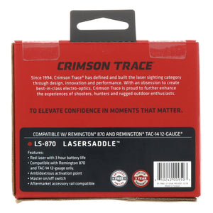 Crimson Trace  Complete Focus Lasersaddle Red Laser ~ #LS-870