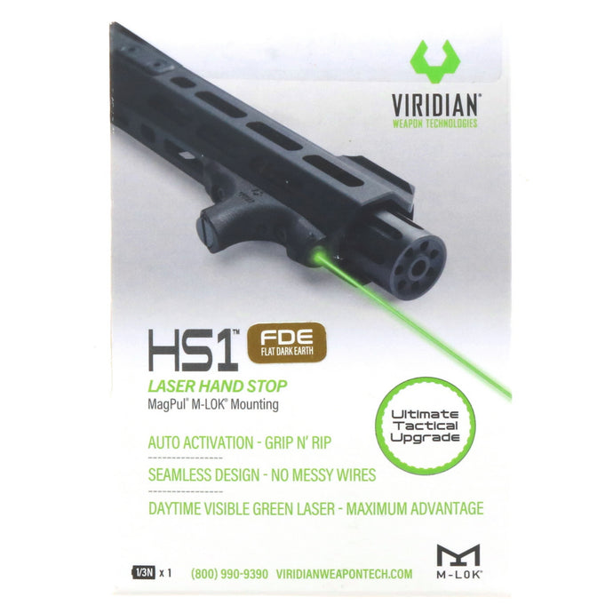 Viridian HS1 FDE Laser Hand Stop ~ #H912-0037