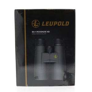 Leupold BX-1 Mckenzie HD Binocular 12x50mm Center Focus Roof Prism Shadow Gray ~ #181175
