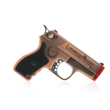 Load image into Gallery viewer, Bronze Pistol Lighter With Laser ~ #J9111