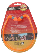 Load image into Gallery viewer, Howard Leight by Honeywell Quiet Band Shooting Earplugs ~ Orange ~ #R-01538