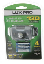 Load image into Gallery viewer, LuxPro Waterproof LED Headlamp Light Flashlight ~ #LP330