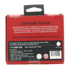 Crimson Trace rail Mater Pro Universal Laser ~ #CMR204