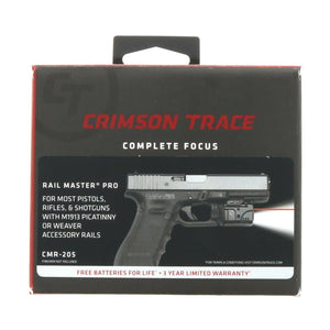 Crimson Trace Rail Master Pro Red Laser Sight ~ #CMR205