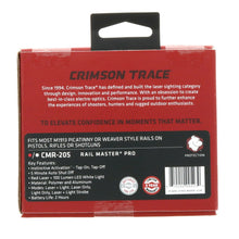 Load image into Gallery viewer, Crimson Trace Rail Master Pro Red Laser Sight ~ #CMR205