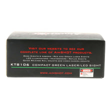 Load image into Gallery viewer, AimShot Compact Green Laser/LED Sight ~ #KT8106