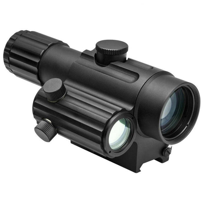 NcSTAR Vism 4x32 Duo Riflescope ~ Illuminated Urban Tactical Reticle & Integrated Mount #VDUO434DGB